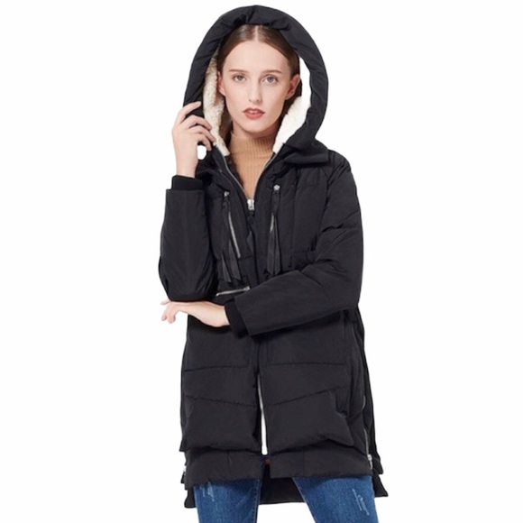 BAGATELLE Sport Puffer Jacket Utility Sherpa Hood - Picture 6 of 12